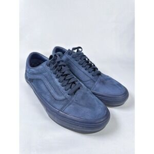 Vans OLD SKOOL SUEDE unisex Mens 9 All Blue  Skateboard Shoe low top